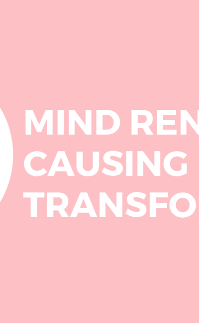 Mind Renewal Causing Transformation